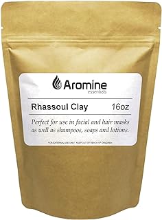 Body clay mask ghassoul