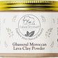 Body clay mask ghassoul